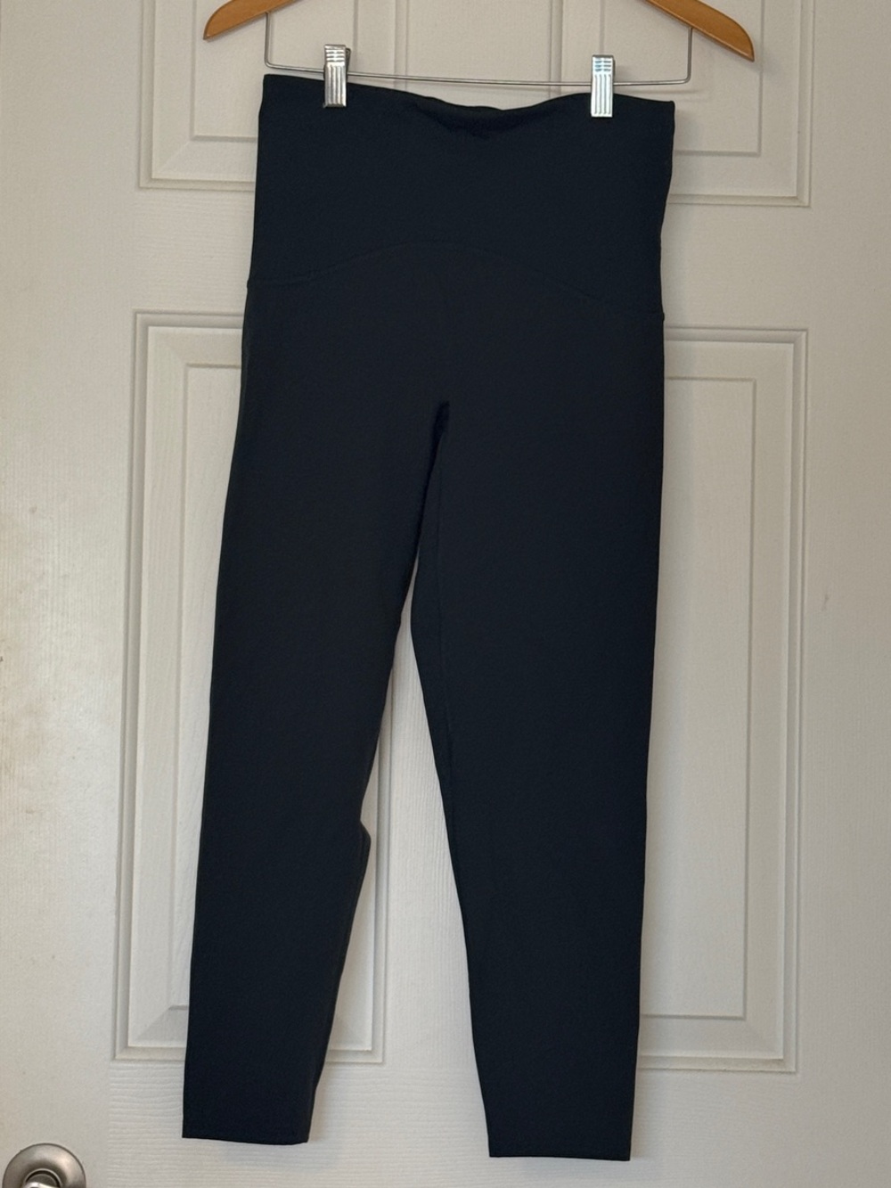 SPANX High-Waist Dark Green Booty Boost Leggings